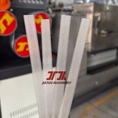280m/min Running Speed PP Plastic Strap Making Machine Eco-friendly Make 5mm With PLC Control