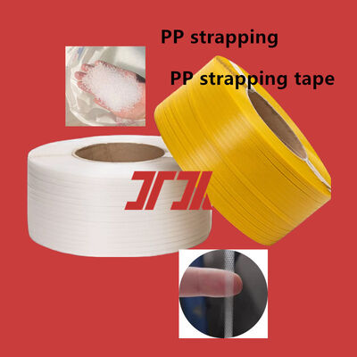 PP Packing Strapping 5mm Transparent PP plastic strap Heat-sealable PP PET strapping band