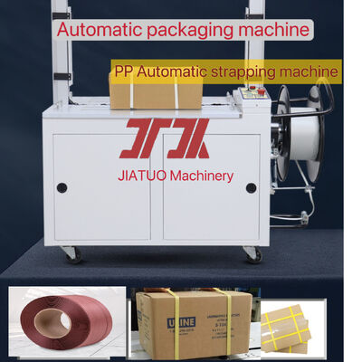PP Belt Hand Banding Carton Box Strapping Machine Packing Semi Automatic Drive