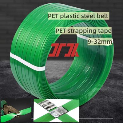 PET Plastic Packing Strapping Band 9-25 mm PET Polyester Packing Belt for Pneumatic Strapping Machines