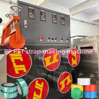 9-32mm PET Packing Belt Manufacturing Machine Make Embossed Smooth Packing Belt