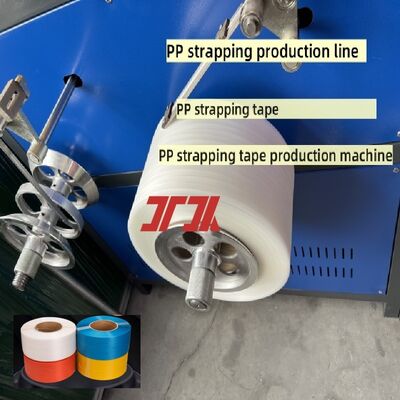 PET PP Strap Making Machine, Single Screw PP strapping equipment with automatic winding machine