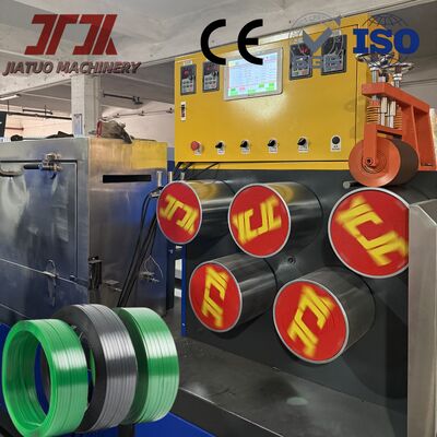 100kw Power PET Packing Strap Extruder Polyester Strap Making Machine With 100CC Melt Pump