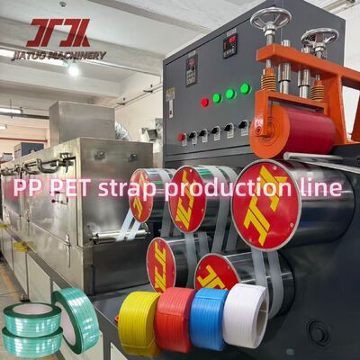 PP Strap Production Line Plastic PET PP Packing Strap Band Extruder With 4net Changer