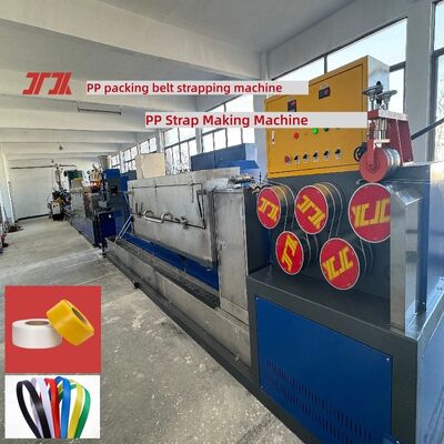 5-19mm PP Strapping belt Equipment PP Strap Making Machine Line speed 100–300 m/min