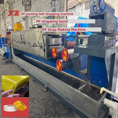 NVT Converter PP Strap Band Extrusion Line PP Strap Making Machine Screw Diameter 90mm