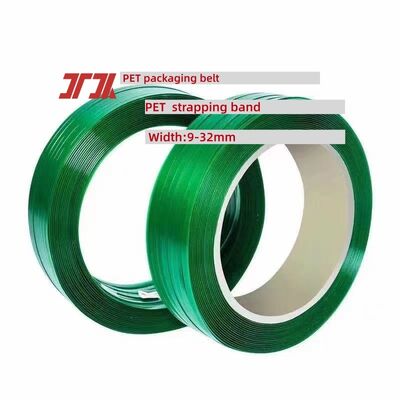 PET strapping  green PET strapping 16mm PET packaging strapping for brick factories