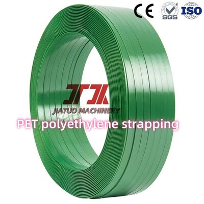 Strapping PET Strap Band Roll For Machine Hand Green Smooth With 300-1300kgf Tension