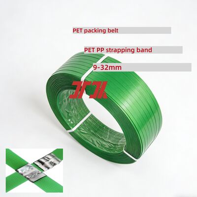 9-32mm PET plastic steel belt PP PET packaging strap  made from 100% recycled PET material