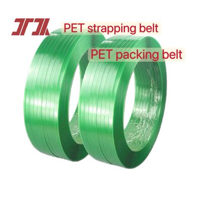PET plastic steel strapping belt 9-16mm PET strapping steel strap for automatic strapping machines