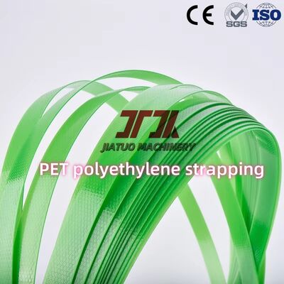 JIATUO 100% PET Bottle Flakes Material Pet Packing Belt Strapping Roll Cooperate With Huawei