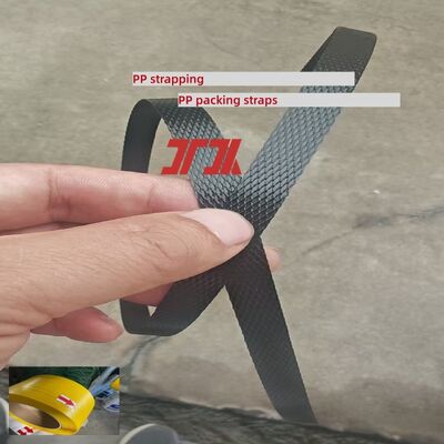 Polypropylene bundling tape, PP packing tape, PP packing tape, thickness: 0.3-1.2mm, width: 5-19mm
