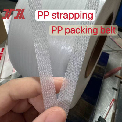 High-speed PP strapping 5-19mm transparent PP PET plastic strapping with 100% PP polypropylene