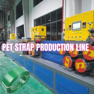 Single Screw PET Strap Production Machine PLC Control Automatic Multifunctional