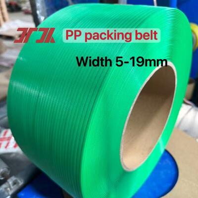 PP Packing Strap 5–15 mm  White PP Strapping for Factory automatic strapping machine