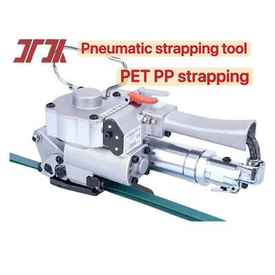 High-speed pneumatic strapping machine automatic PP PET strapping machine for hot melt bonding