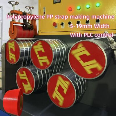 Energy‑Saving 80KW PP Strap Extrusion Line with Hard Chrome Five‑Roller System