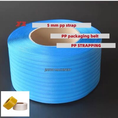 High-speed PP strapping tape, 5–19 mm PP strapping tape with hot-melt bonding and high tensile strength