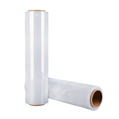 LLDPE PE Stretch Wrap Film Roll 12 To 35 Microns Pallet Packing