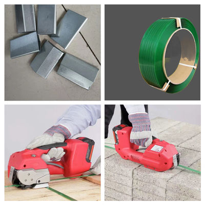 Portable 2100N Strap Handheld Battery Strapping Machine 13mm 16mm PET PP Strap Packing