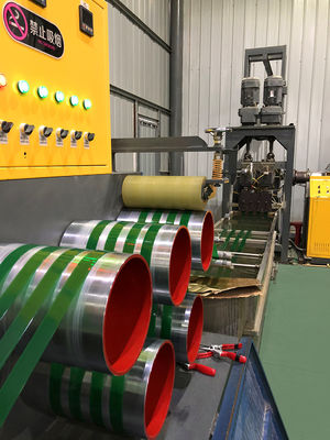 Electrical Control Plastic PP PET Packing Belt Extruder Machine With Double Disk Winder