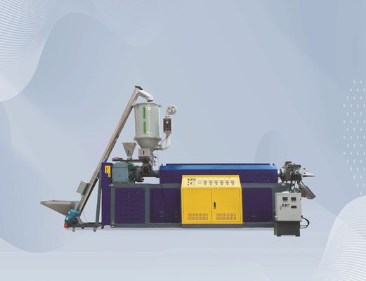 Single Screw PP Strap Making Machine 100KW Polypropylene Belt Extrusion Line with automatic winder