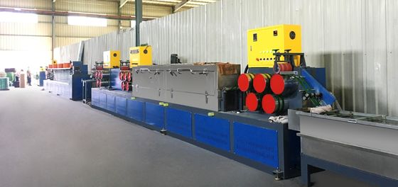 PLC Control PET Strap Extrusion Line 580-620KGS/H PET Strap Making Machine