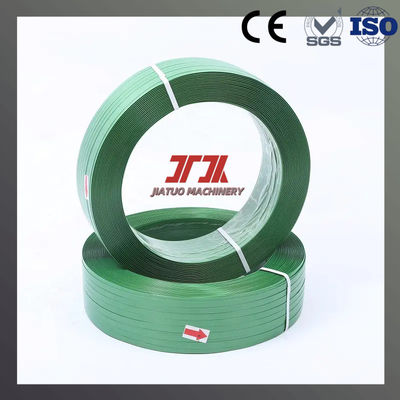Green Color Customized Strapping Band Pet Plastic Packing Belt With High Tension Strength