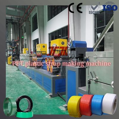9-32mm PET Strap Plastic Packing Belt Production Line Extruder Making Machine With Automatic Winder
