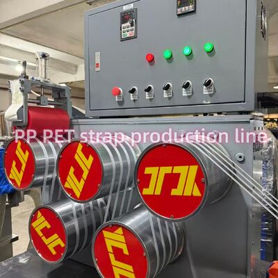 Carton Box Paper Packing USE PP Strap Production Line Making 5mm Packing Belt With 380kg/H