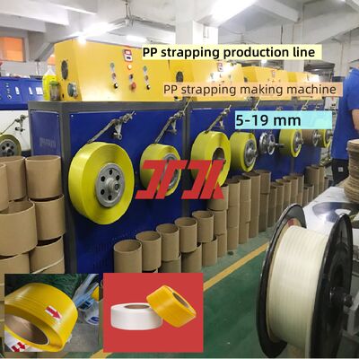 PP Strapping Machine Single-Screw/Twin-Screw PP Strapping Production Line with PLC Control System