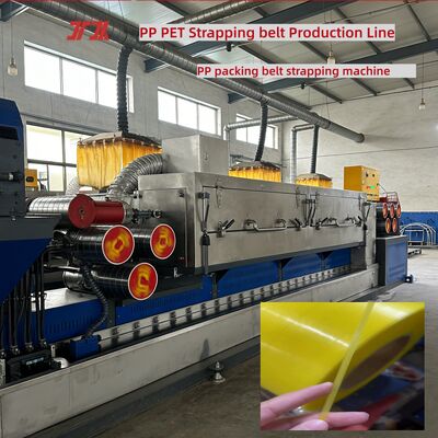 PET PP Strap Making Machine 5-19 mm PP polypropylene equipment PLC control