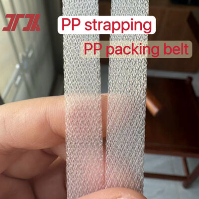 100% PP Polypropylene PP strapping 5-15mm PP packaging belt for automated strapping equipment